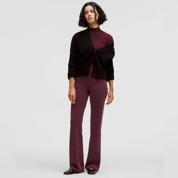 Lululemon Ribbed Softstreme Flared Pant - Picture 5 of 7